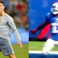 VINE: Odell Beckham Jr brought Cristiano Ronaldo’s goal celebration to the NFL