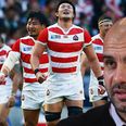 Pep Guardiola may have helped Japan pull off the biggest upset in rugby history