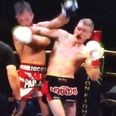 VIDEO: Take 20 seconds to watch one of the nastiest spinning back elbow KOs of all time