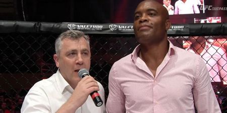 Did suspended Anderson Silva accidentally let slip the opponent for his comeback fight?
