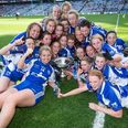Ladies football fans made sporting history at Croke Park this afternoon