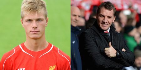 Brendan Rodgers has had some positive things to say about Liverpool’s young Irish defender