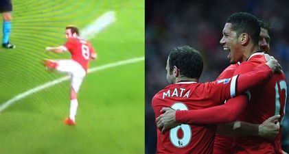 Watch: Juan Mata has pulled off one of the best assists you’ll see this season
