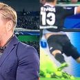 Watch: Robbie Savage made a bit of an eejit of himself on commentary duty tonight
