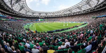 WATCH: Olympic Stadium reverberates to ‘Ireland’s Call’ ahead of Italy match