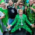 Game of Thrones star was supporting Ireland for Italy clash