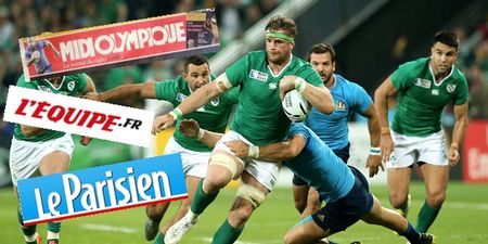 The French media were far from impressed with “embarrassed” Ireland’s win over Italy