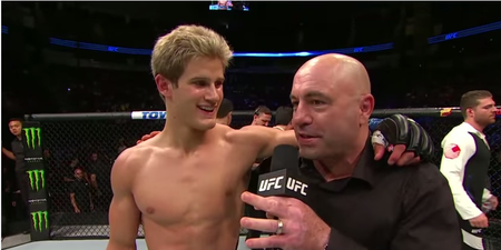 Kenny Florian is really setting UFC starlet Sage Nothcutt up for a fall with this comparison