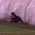 VIDEO: Ground crew member at Royals’ game had an absolute nightmare with tarp unrolling