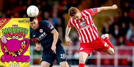 Sligo Rovers footballer with yet more proof our domestic league is the greatest in the world