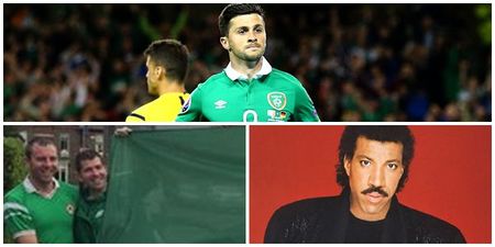 Irish fans create genius banner to celebrate THAT Shane Long goal