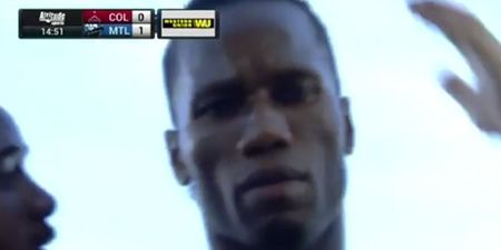 VIDEO: Didier Drogba scores ninth in nine with cracking free kick, celebrates and terrifies everyone