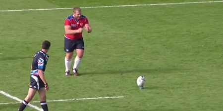 VIDEO: It’s not often you see a prop attempting a conversion in the Rugby World Cup