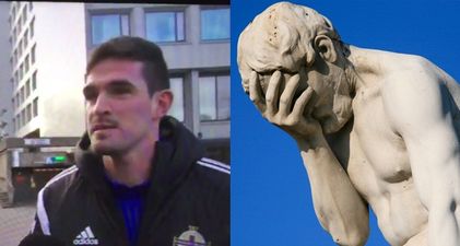 Watch: Kyle Lafferty wants to play against Brazil and Argentina at the European Championships