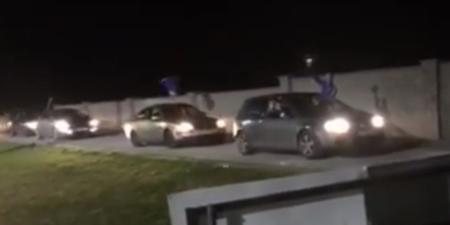VIDEO: Jubilant Roscommon club do untold damage to car horns after county win