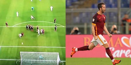 Watch: Bosnian midfielder scores brilliant curling free-kick for Roma