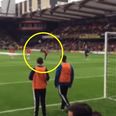 WATCH: Alexis Sanchez’s outrageous banana kick in the Arsenal warm-up proves he is a freak