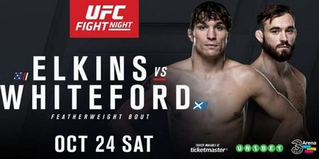 Would Rob Whiteford have liked to fight an Irishman at UFC Dublin? “Would I f**k?”