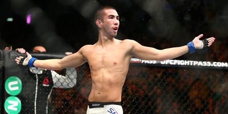 Louis Smolka wasn’t surprised at all by fans throwing bottles after he submitted Paddy Holohan