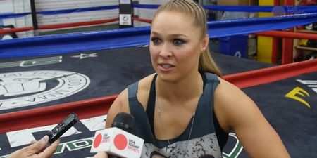 VIDEO: Ronda Rousey reveals the oddest date request she ever said yes to