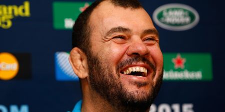 Michael Cheika is playing some serious mind games ahead of the Rugby World Cup final