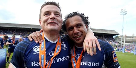 Brian O’Driscoll gives new Leinster captain Isa Nacewa his seal of approval