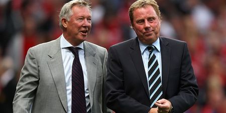 Harry Redknapp claims that Alex Ferguson couldn’t guide this Manchester United side to glory