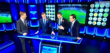VIDEO: Jamie Carragher and Frank Lampard burst out laughing at Agbonlahor’s performance