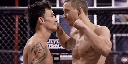 Elite striker meets decorated grappler in the latest fight on TUF 22 [SPOILER]