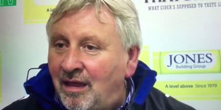 WATCH: Paul Sturrock’s honest pre-game interview is the stuff of f**king legend