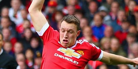 Phil Jones makes bizarre, impromptu appearance during fan tour of Old Trafford