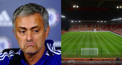 Stoke City fan offers Jose Mourinho an ingenious way around his stadium ban
