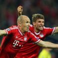 Thomas Muller can’t resist mocking Arjen Robben over Holland’s miserable qualifying campaign
