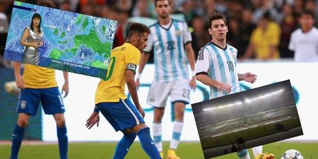 PIC: Proof that Argentina and Brazil couldn’t do it on a cold wet night in Buenos Aires