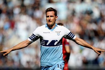 Lazio to pay a special jersey tribute to German goal machine Miroslav Klose