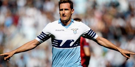 Lazio to pay a special jersey tribute to German goal machine Miroslav Klose
