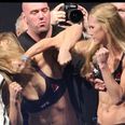VIDEO: Things got very heated at the Ronda Rousey v Holly Holm staredown