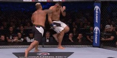WATCH: Super Samoan Mark Hunt destroys Bigfoot with first round knockout