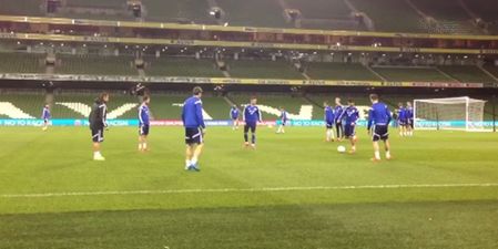 One of Bosnia’s key players has emerged as an injury doubt for tomorrow’s game with Ireland