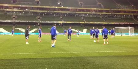 One of Bosnia’s key players has emerged as an injury doubt for tomorrow’s game with Ireland