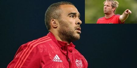 Simon Zebo may be tempted to France by a former Munster coach