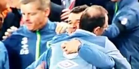 VIDEO: Roy Keane shares childlike delight with Martin O’Neill as Ireland beat Bosnia
