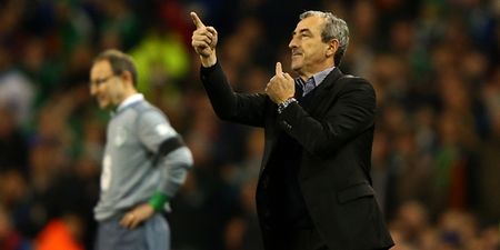 No doubting who the Bosnia manager is blaming for last night’s loss to Ireland