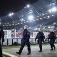 Stadium evacuated as Germany and Netherlands game is cancelled