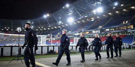 Stadium evacuated as Germany and Netherlands game is cancelled