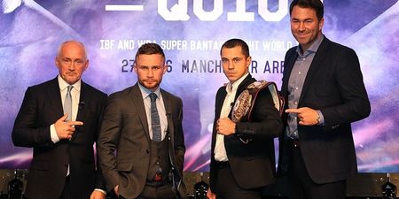 Carl Frampton pulls no punches as he tells Eddie Hearn what he thinks of him