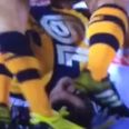 VIDEO: Horrific stamp on Nick Easter’s face earns Matthew Rees a deserved red card