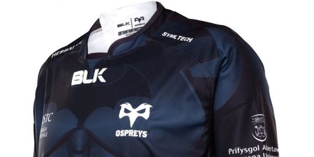 Pics: The Ospreys will wear a Batman kit this weekend as Pro12 goes comic-book crazy