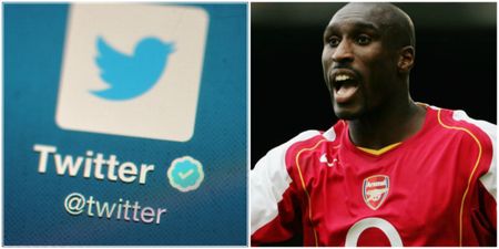 Sol Campbell’s tweet slagging off a cafe worker hasn’t gone down well