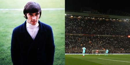 VIDEO: Old Trafford shines brightly in George Best tribute